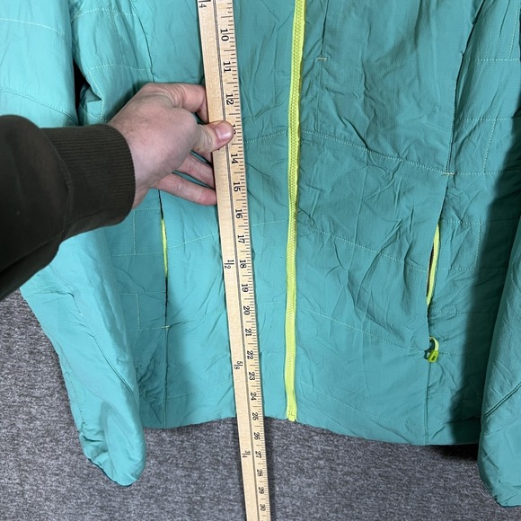 Patagonia Nano Air Puff Jacket Womens Small Green Insulated Full Zip Lightweight - Picture 4 of 10